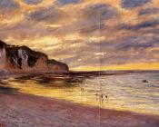 克劳德 莫奈 : L'Ally Point, Low Tide